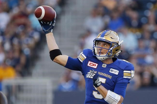 Toronto Argonauts acquire quarterback Drew Willy from Winnipeg Blue Bombers | iNFOnews.ca