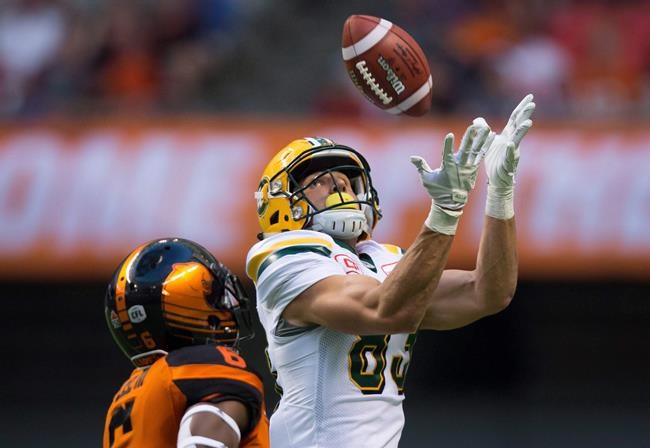 Eskimos receiver Zylstra's 201-year game earns him CFL top performer nod | iNFOnews.ca