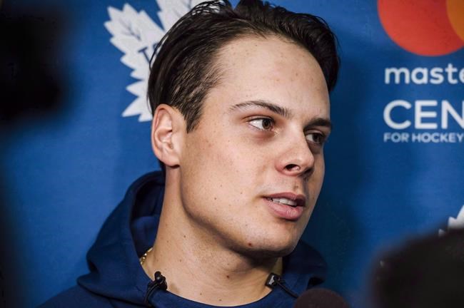 Maple Leafs star centre Auston Matthews to miss fourth game with injury | iNFOnews.ca
