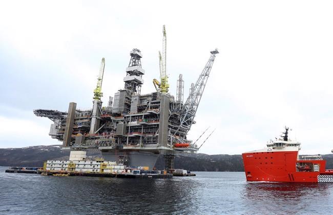 East Coast offshore oil project Hebron produces first crude ahead of schedule | iNFOnews.ca CP528766256