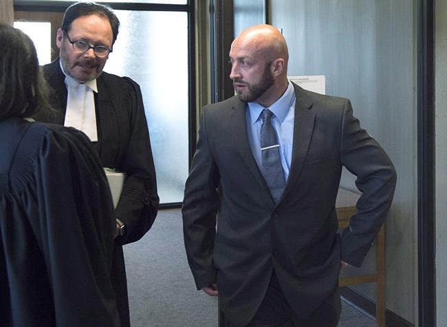 Young woman asked about kissing British sailor before alleged sex assault | iNFOnews.ca CP261100073