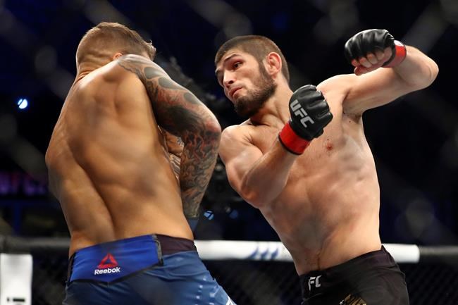 UFC confirms Khabib title fight will happen in April but no word yet on location | iNFOnews.ca UFC confirms Khabib title fight will happen in April but no word yet on location | iNFOnews.ca