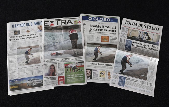 Voting breakdown for CP's News Story of the Year for 2015 | iNFOnews.ca CP35775436