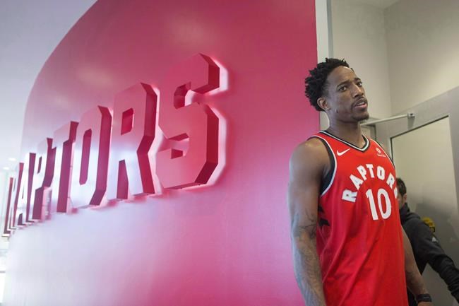 DeRozan can't wait for "real" season to begin, Raptors open Thursday vs. Bulls | iNFOnews.ca CP1694193872