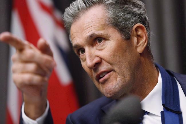 Manitoba premier calls for 'de- escalation' in Alberta-B.C. pipeline dispute | iNFOnews.ca Manitoba premier calls for 'de- escalation' in Alberta-B.C. pipeline dispute | iNFOnews.ca