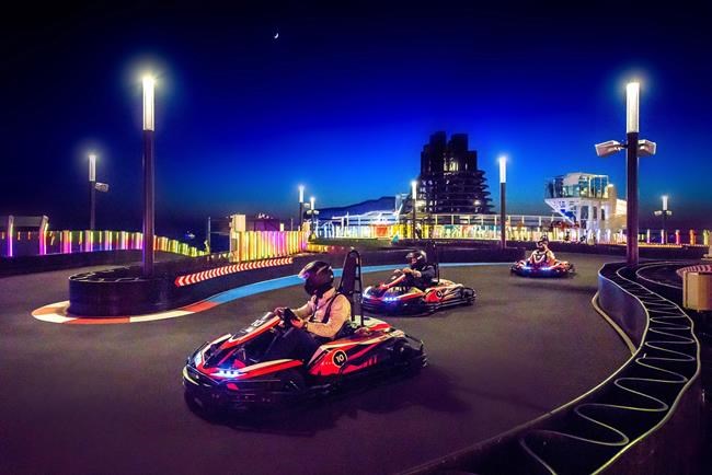 Huge cruise ship with two-level go-kart track visits Halifax on maiden voyage | iNFOnews.ca Huge cruise ship with two-level go-kart track visits Halifax on maiden voyage | iNFOnews.ca