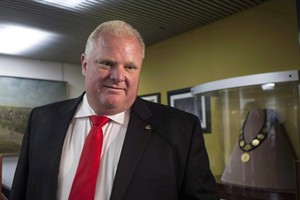Rob Ford to return to hospital Tuesday for second round of chemotherapy | iNFOnews.ca CP30168738