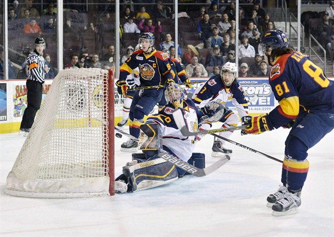OHL suspends junior national team goalie Blackwood for eight games | iNFOnews.ca CP35620044