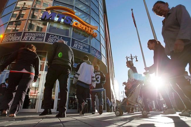 Home of the NHL Winnipeg Jets gets new moniker after Bell MTS merger | iNFOnews.ca CP1860901908