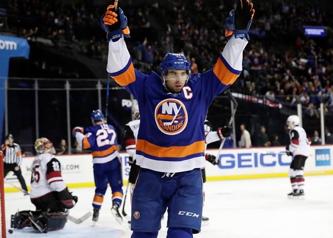Isles centre Tavares, Knights goalie Dansk, Sens centre Pageau named stars of week | iNFOnews.ca