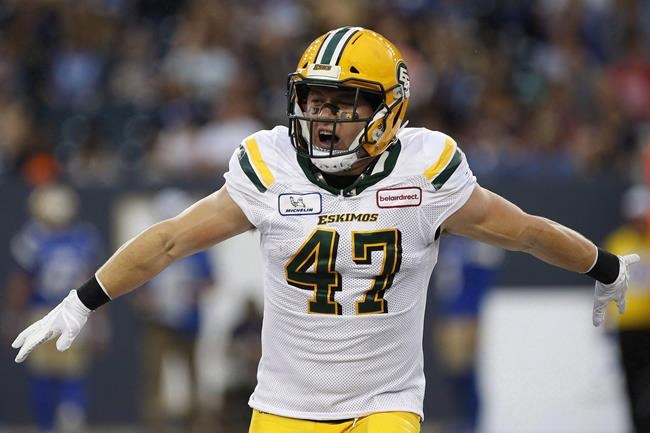 Edmonton Eskimos linebacker J.C. Sherritt retires after eight CFL seasons | iNFOnews.ca