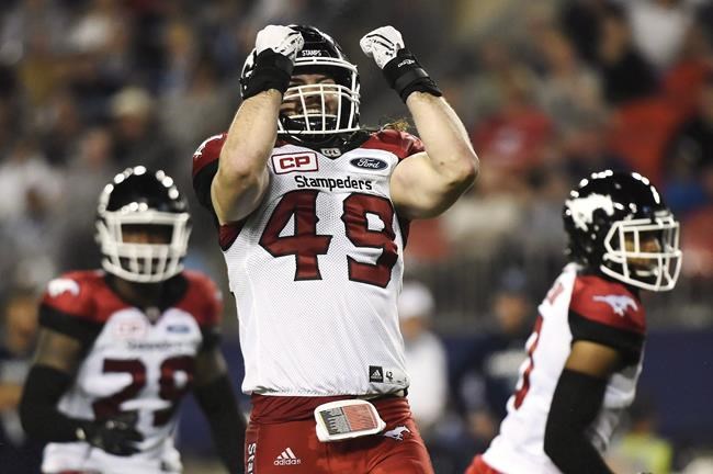 Linebacker Alex Singleton an impact player in Calgary Stampeders secondary | iNFOnews.ca