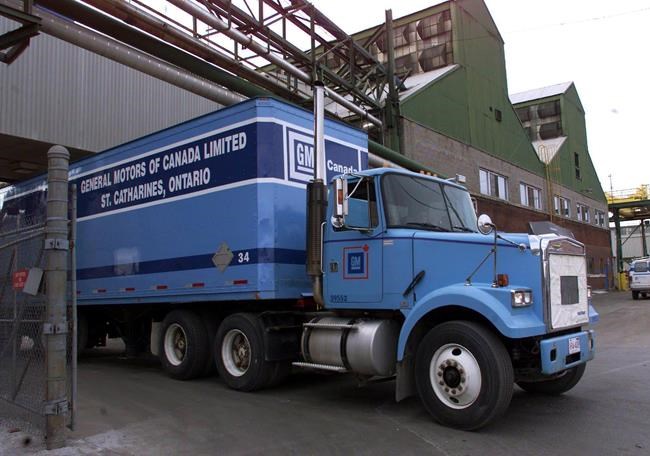 GM temporarily lays off about 730 from St. Catharines as U.S. strike continues | iNFOnews.ca