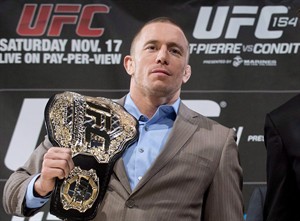 St-Pierre slated to take his training up a notch, but future still unclear | iNFOnews.ca CP30146031