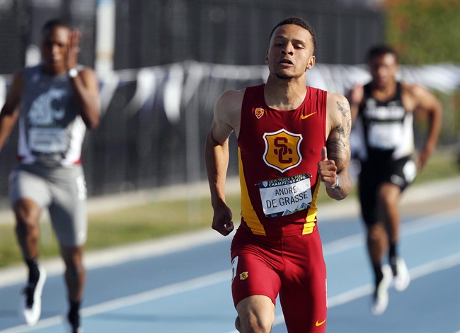 Meet Andre De Grasse, the future of Canadian sprinting | iNFOnews.ca CP33198599