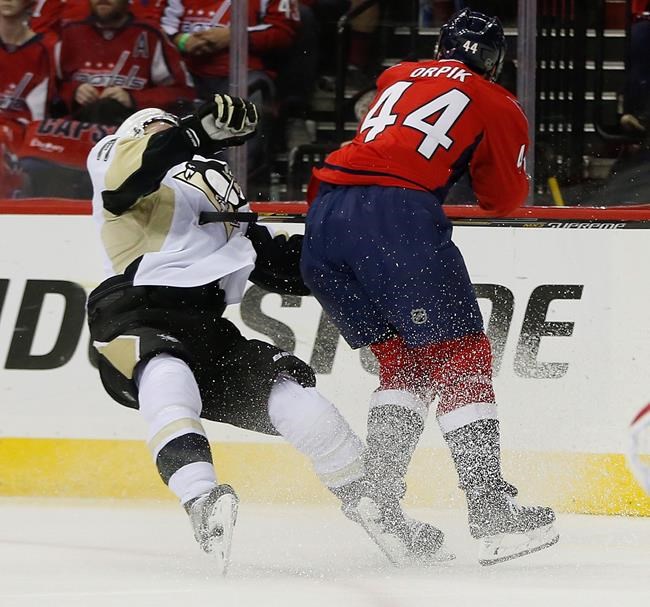 Capitals' Orpik suspended 3 games for hit on Maatta | iNFOnews.ca Capitals' Orpik suspended 3 games for hit on Maatta | iNFOnews.ca