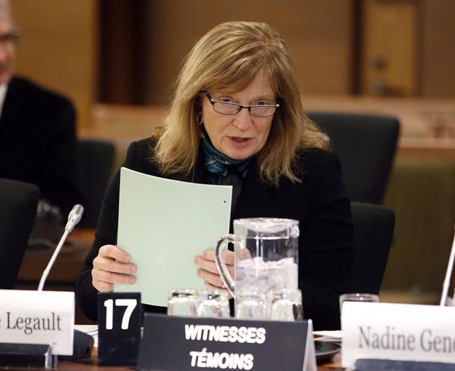 Suzanne Legault says she doesn't want second term as information overseer | iNFOnews.ca