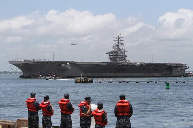 Massive U.S. aircraft carrier visits Halifax: 'This is a floating city' | iNFOnews.ca Massive U.S. aircraft carrier visits Halifax: 'This is a floating city' | iNFOnews.ca