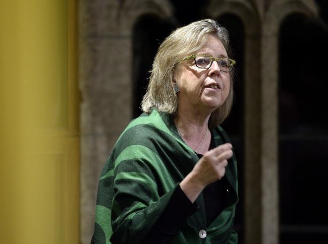 Green party says investigation clears May on harassment complaint | iNFOnews.ca