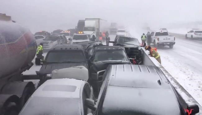 High winds, blowing snow cause highway chaos, power outages in parts of Ontario | iNFOnews.ca