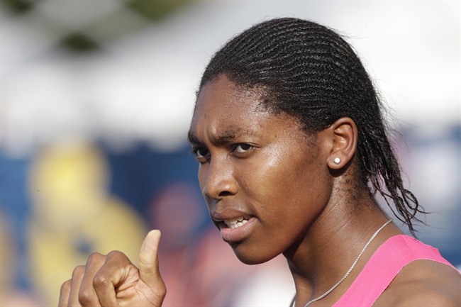 CAS suspends IAAF's post-Semenya rules on women athletes with high male hormones | iNFOnews.ca CP33986480