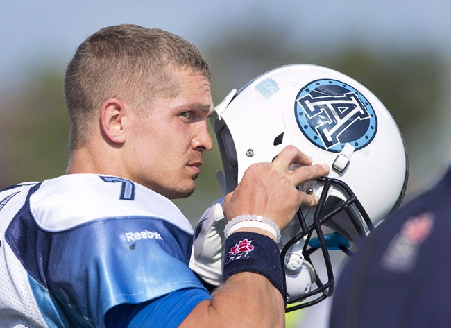 Harris remains Argos starter heading into key two-game series with Redblacks | iNFOnews.ca CP34686544