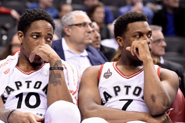Lowry, DeRozan have been waiting a year to make up for last season's heartbreak | iNFOnews.ca CP37102778