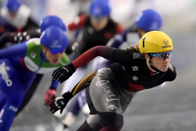 Canadian speedskaters Blondin, Belchos win World Cup mass start events | iNFOnews.ca