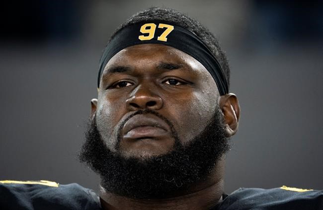 Tiger-Cats re-sign veteran defensive lineman Laurent, release kicker Hajrullahu | iNFOnews.ca