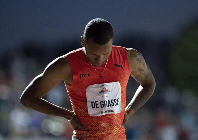 Canadian sprinter De Grasse done for season with hamstring injury | iNFOnews.ca