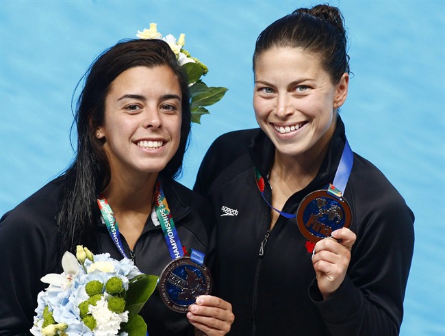 Filion's broken ankle throws wrench into diver's Olympic preparations | iNFOnews.ca CP35928106