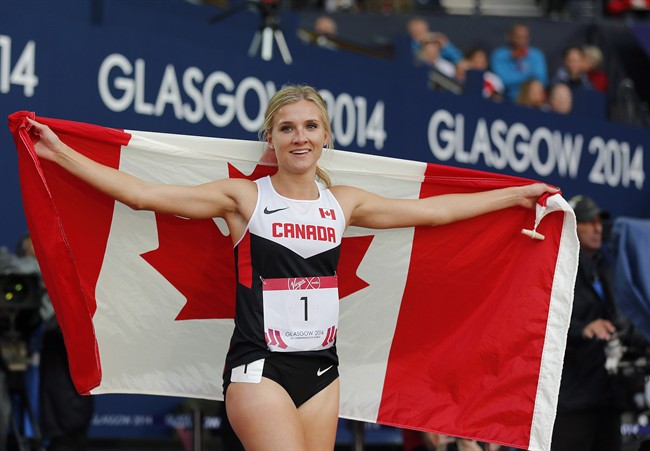 Canadian heptathlete Theisen-Eaton wants others to "go for gold" | iNFOnews.ca CP36574824