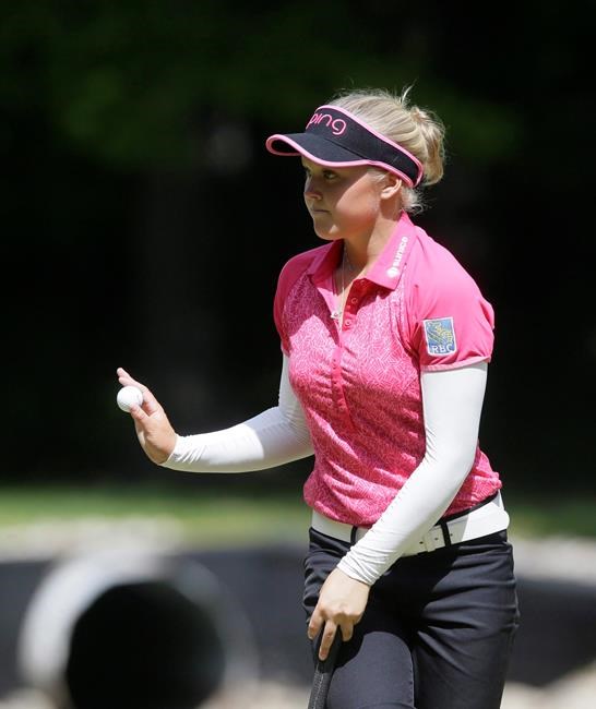Canadian golf star Henderson fires ace at Women's PGA Championship | iNFOnews.ca Canadian golf star Henderson fires ace at Women's PGA Championship | iNFOnews.ca
