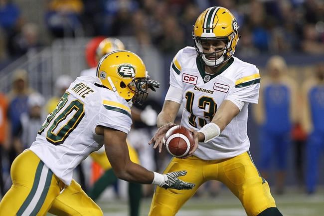 Edmonton's White and Reilly, BC's Arceneaux take home CFL's October honours | iNFOnews.ca
