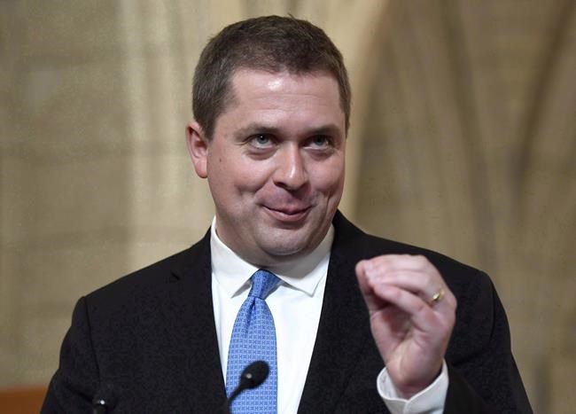 Andrew Scheer's free speech pledge wouldn't apply in Toronto case: spokesman | iNFOnews.ca CP1956786642