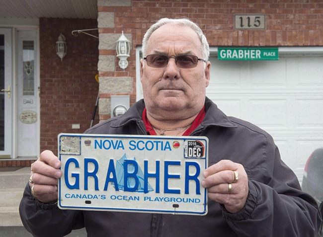 Nova Scotia court says man's rights not violated when 'Grabher' plate revoked | iNFOnews.ca