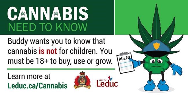 Alberta city's cartoon cannabis spokesman up in smoke after parental backlash | iNFOnews.ca Alberta city's cartoon cannabis spokesman up in smoke after parental backlash | iNFOnews.ca