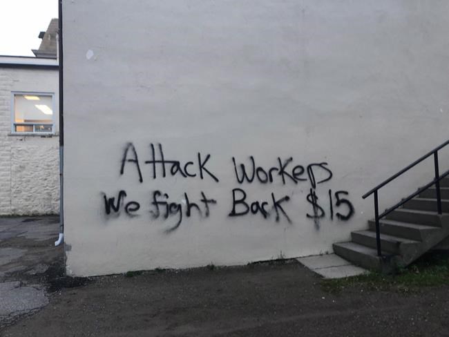 Death threats, vandalism target Tory government after labour bill introduced | iNFOnews.ca