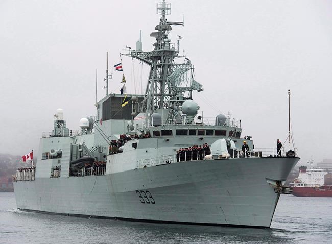 Second Royal Canadian Navy ship hit by fire while deployed off Europe | iNFOnews.ca CP681432420