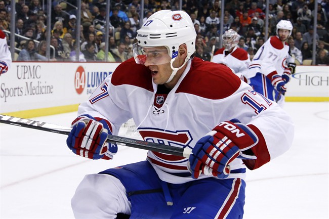 Mitchell return from injury an positive sign as Habs prepare for slumping Sharks | iNFOnews.ca CP35688411