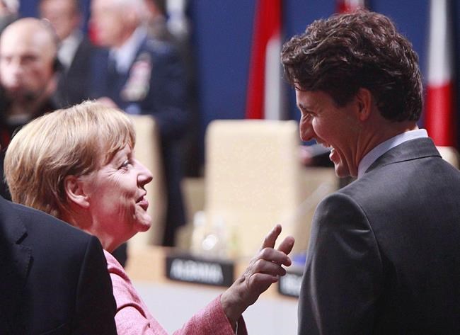 Trudeau to meet Angela Merkel in Germany, address European Parliament | iNFOnews.ca