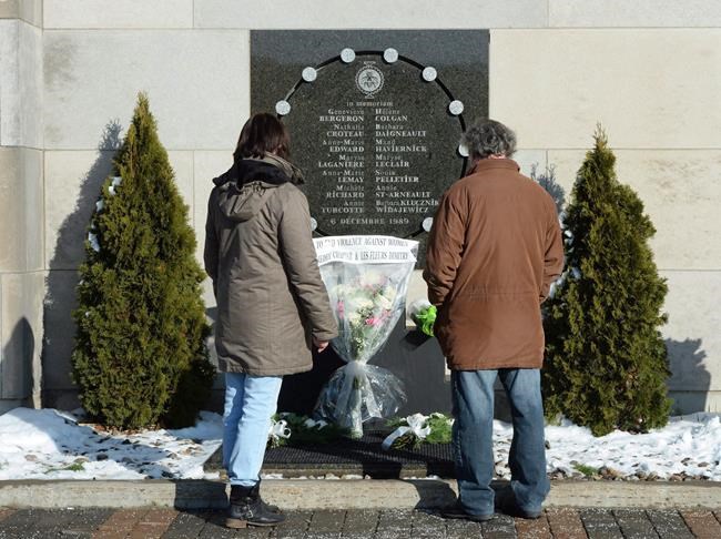 Quebec gun lobby group backtracks on plan for rally at Polytechnique memorial site | iNFOnews.ca CP1179115923