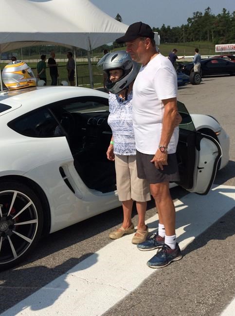 Great-grandmother hits the racetrack for 90th birthday celebration | iNFOnews.ca