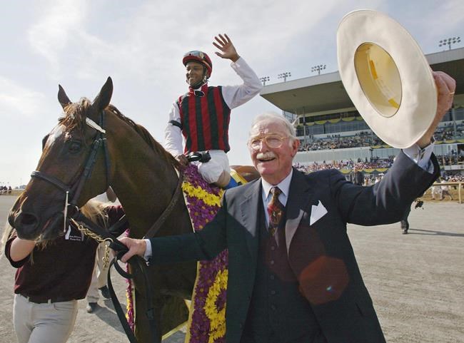 Veteran horse breeder/owner Gus Schickedanz passes away at the age of 90 | iNFOnews.ca CP418602089