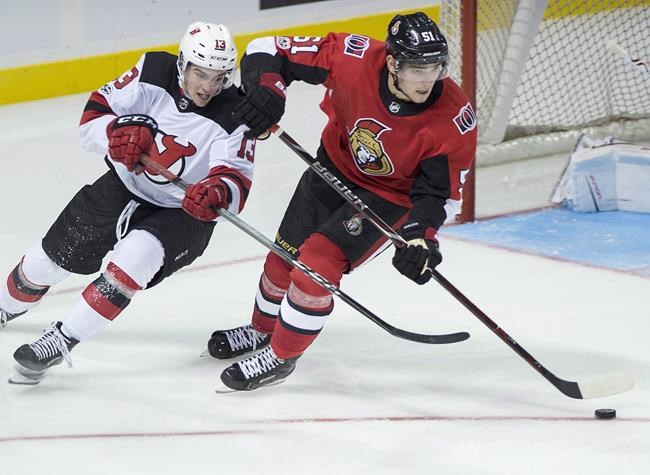 Senators forward Logan Brown enters rookie camp with something to prove | iNFOnews.ca