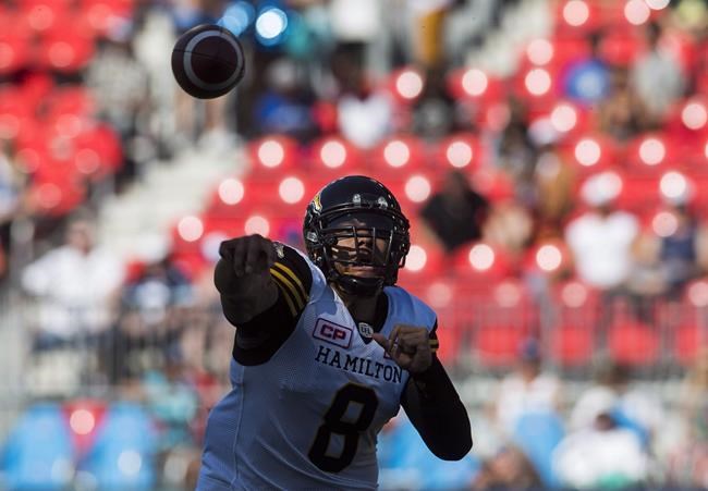 Hamilton QB Masoli making the most of his starts before star Collaros returns | iNFOnews.ca Hamilton QB Masoli making the most of his starts before star Collaros returns | iNFOnews.ca