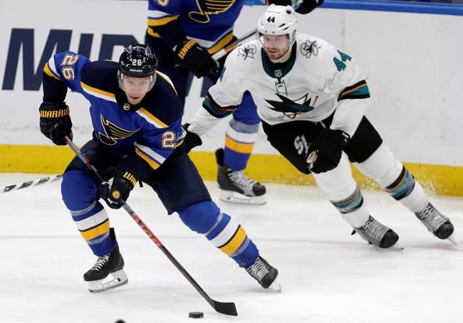Winnipeg Jets acquire veteran forward Paul Stastny from St. Louis Blues | iNFOnews.ca