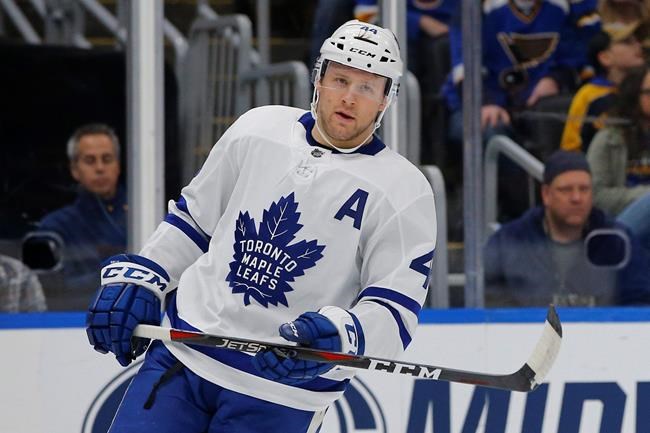 Defenceman Morgan Rielly set to return to action with struggling Maple Leafs | iNFOnews.ca