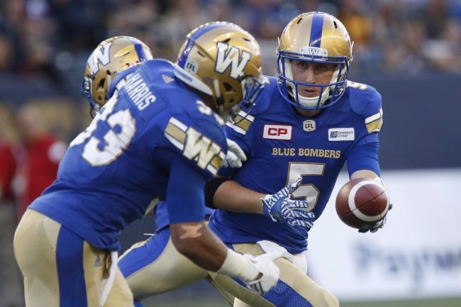 QB Willy unfazed by criticism as Bombers look to ignite foundering offence | iNFOnews.ca