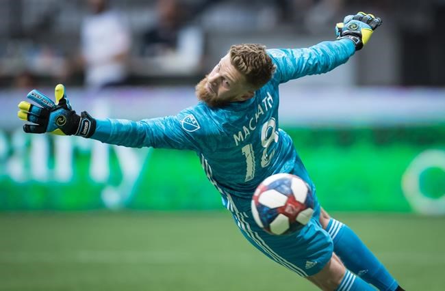 Whitecaps trade goalkeeper MacMath to Salt Lake for targeted allocation money | iNFOnews.ca